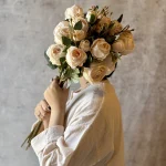 رز سه گل خشک بزرگ